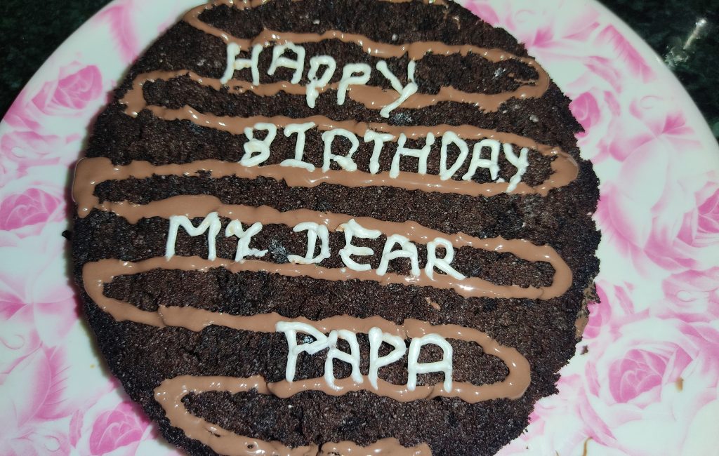 Birthday cake for papa